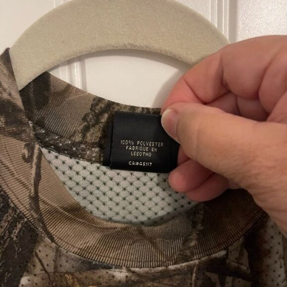 RedHead Mens Camouflage Short Sleeve Hunting Shirt Medium Polyester - Picture 11 of 16